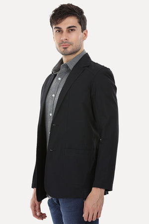 Lightweight Striped Casual Blazer