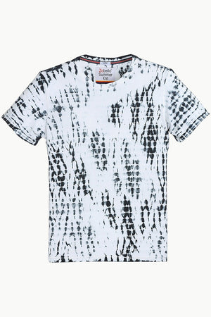 Linear Tie Dye Stripe T-Shirt