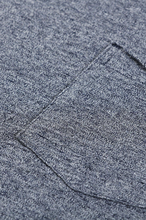 Long Line Navy Heather T-shirt