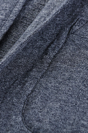 Longline Open Navy Cardigan