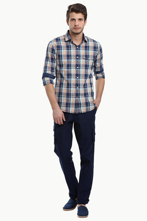 Madras Plaid Casual Shirt