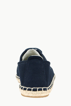 Men's Anchor Patch Lace-Up Espadrilles