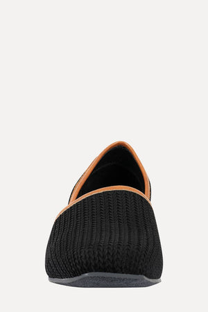 Men's Black Canvas Twill Juttis