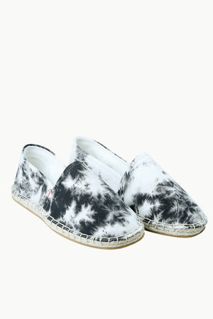 Men's Blotch Tie-Dye Pattern Espadrilles