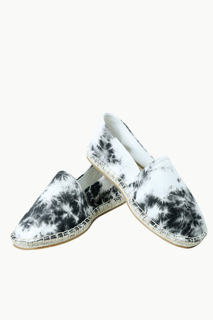 Men's Blotch Tie-Dye Pattern Espadrilles