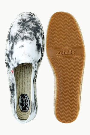 Men's Blotch Tie-Dye Pattern Espadrilles