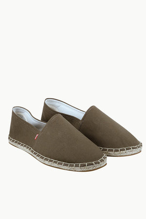 Men's Brown Canvas Basque Espadrilles
