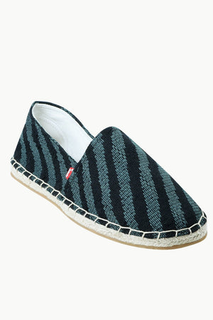 Men's Casual Stripe Knit Summer Espadrilles