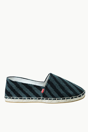 Men's Casual Stripe Knit Summer Espadrilles