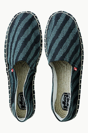 Men's Casual Stripe Knit Summer Espadrilles