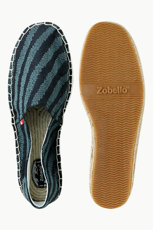 Men's Casual Stripe Knit Summer Espadrilles