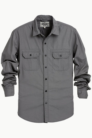 Men's Casual Trolley Grey Shirt