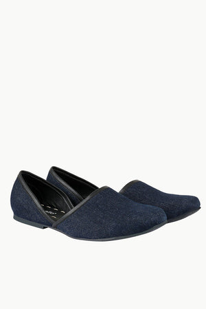 Mens Denim Navy Juttis
