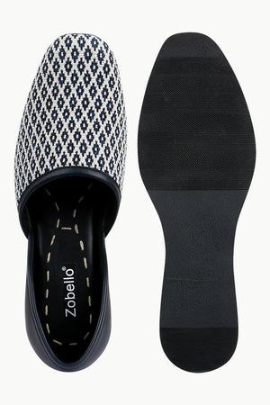 Men's Diamond Jacquard Juttis