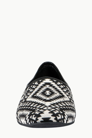 Men's Geometric Jacquard Slip-On Juttis