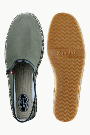 Men's Military Style Canvas Espadrilles