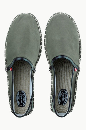 Men's Military Style Canvas Espadrilles