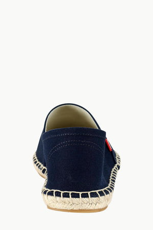 Men's Navy Canvas Basque Espadrilles