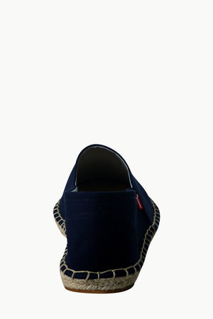 Men's Navy Canvas Basque Espadrilles