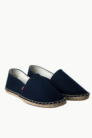 Men's Navy Canvas Basque Espadrilles