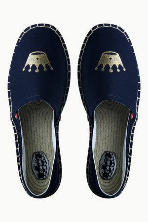 Men's Navy Crown Tag Espadrilles