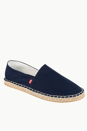 Men's Navy Solid Espadrilles