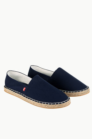 Men's Navy Solid Espadrilles