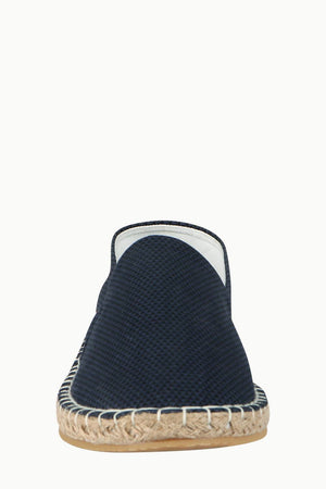 Men's Printed Navy Canvas Espadrilles