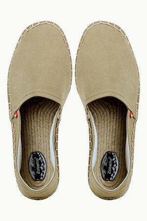 Men's Sand Canvas Basque Espadrilles