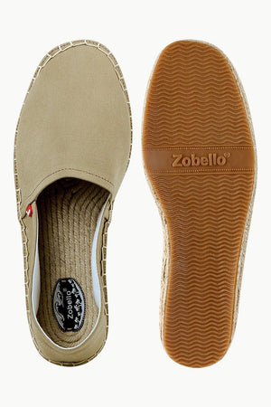 Men's Sand Canvas Basque Espadrilles
