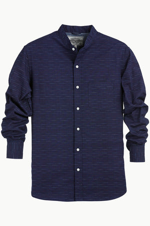 Men's Buttoned Jet Black Shacket