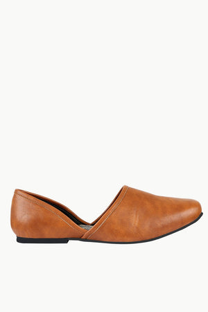 Mens Solid Brown Juttis