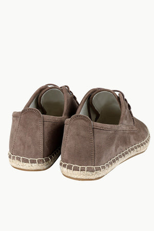 Men's Zinwaldite Suede Lace Up Espadrilles