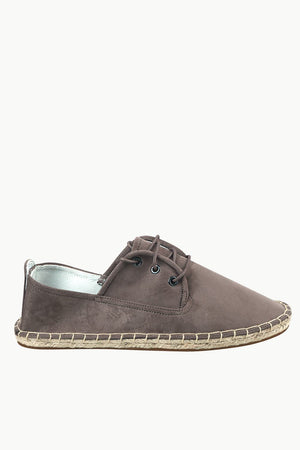 Men's Zinwaldite Suede Lace Up Espadrilles