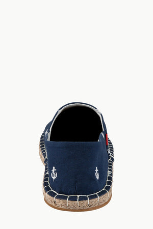 Mens Anchor Embroidered Espadrilles