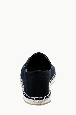 Mens Black Eye Patched Espadrilles