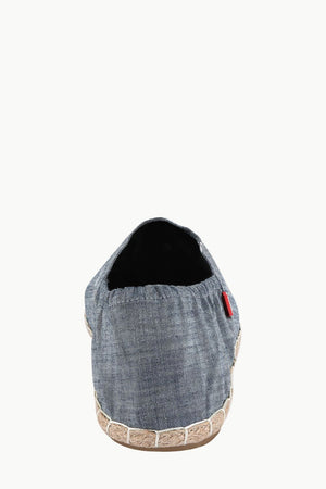 Mens Elastic Tropical Denim Espadrilles