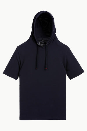 Mens Short Sleeve Hooded T-Shirt