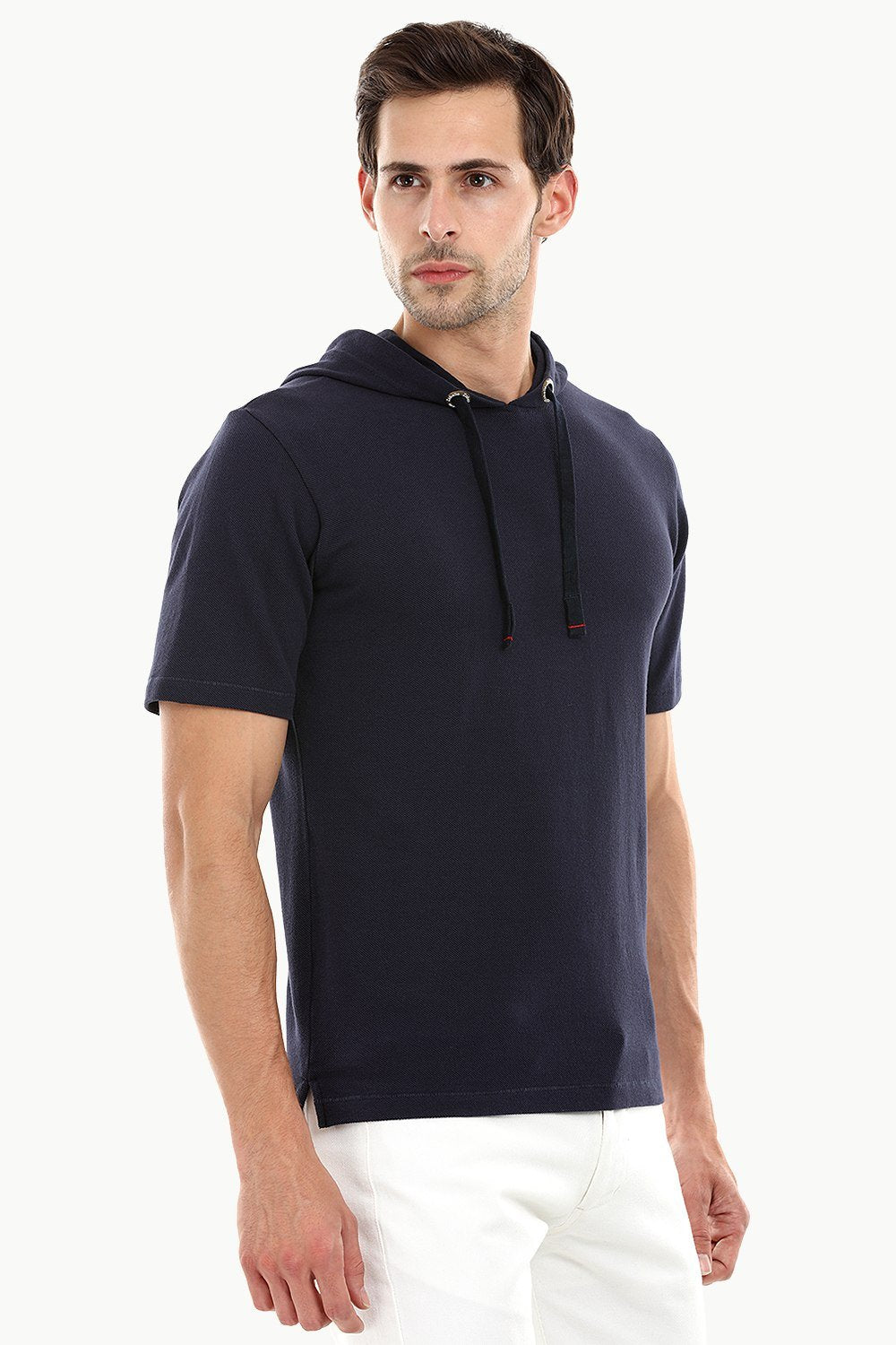 Buy Online Mens Short Sleeve Hooded T Shirt at Zobello