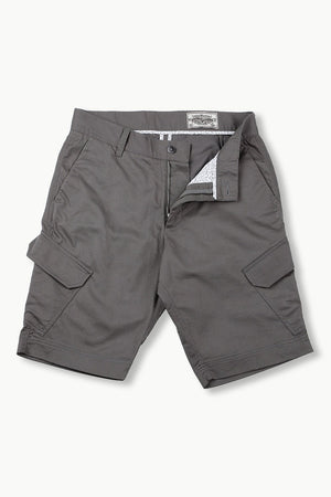 Mens Slate Grey Cargo Summer Shorts