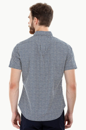 Mini Flower Print Miami Shirt