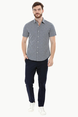 Mini Flower Print Miami Shirt