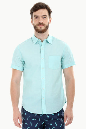 Mint Green Oxford Lightweight Shirt