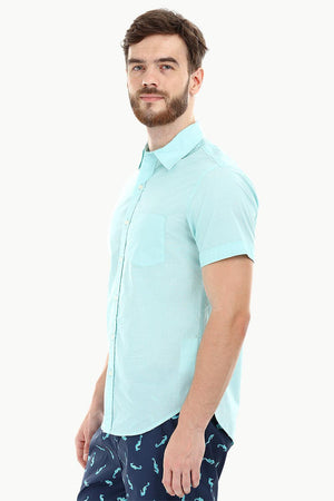 Mint Green Oxford Lightweight Shirt
