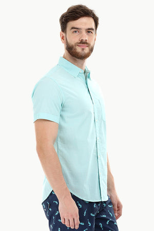 Mint Green Oxford Lightweight Shirt
