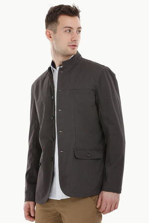 Nehru Bandhgala Grey Jacket