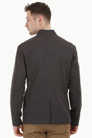 Nehru Bandhgala Grey Jacket