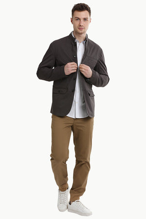 Nehru Bandhgala Grey Jacket