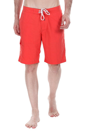 Solid Quick Dry Board Shorts With Side Pockets