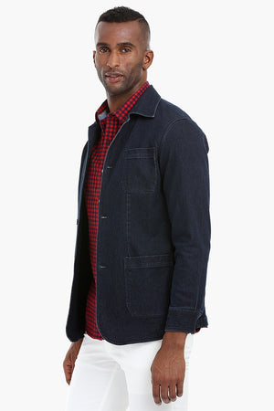 3 Button Denim Jacket